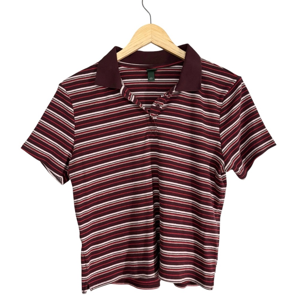 Wild Fable Retro Indie Striped Short Sleeve Tee